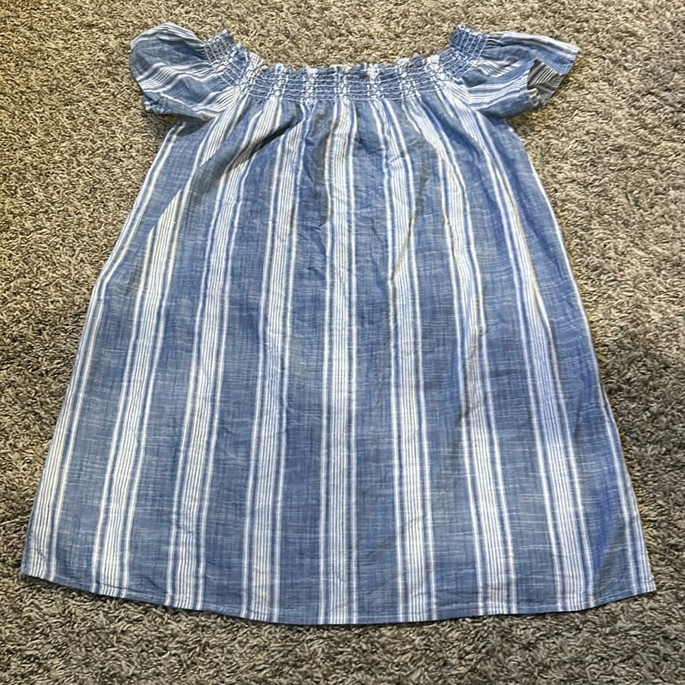 Lucky Brand | Size Small | Off the shoulder shift dress | 100% Cotton